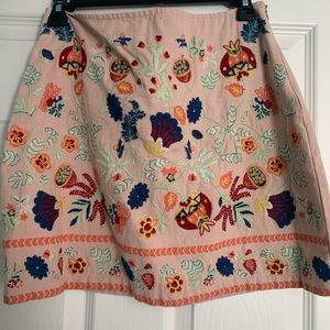 Urban Outfitters embroidered skirt!